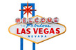 las vegas sign isolated on white las vegas sign isolated on white