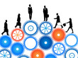 Illustration of business people Illustration of business people