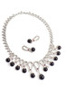 Necklace with black pearls Necklace with black pearls