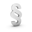 Illustration: Buchstabe Paragraph Buchstabe Paragraph