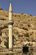 Sunken Village Savasan in Halfeti, Gaziantep, Turkey