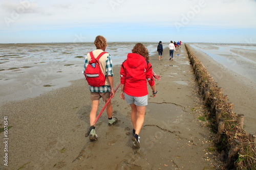 UNESCO Weltnaturerbe, Nordsee Wattenmeer, Wattwanderung