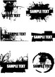 vector grunge background elements