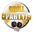 Grillparty! Button