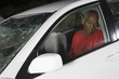 Unconscious victim of car accident