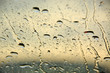 drops of water on the car glass drops of water on the car glass