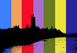 Illustration: lighthouse lighthouse