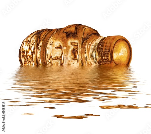 Photo: Gold Bottle Gold Bottle
