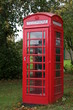 Red traditional phone box