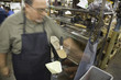 Traditional shoemaker workshop