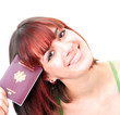 Excited traveler