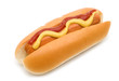 Photo: hot dog with mustard and ketchup hot dog with mustard and ketchup
