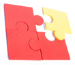 puzzle isolated on white background puzzle isolated on white background