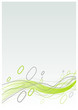 Abstract sinusoide  Green