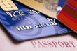 Foto: credit cards and passport credit cards and passport
