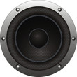 vector woofer on white background. Isolated