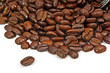 Roasted coffee beans background