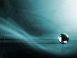 Background with globe
