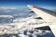 翼と空（日本上空）