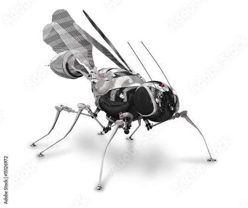 Illustration: Robo-moaquito front-side Robo-moaquito front-side