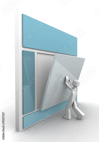Illustration: Website development concept Website development concept