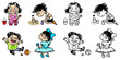 Playing children