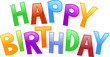 happy birthday graffiti