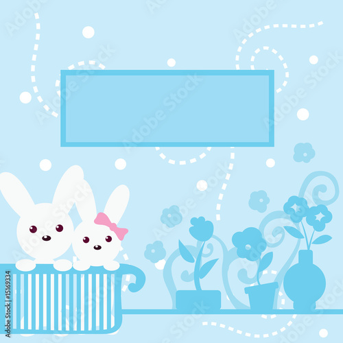 Cute Backgrounds  on Cute Bunny Blue Background    Valerie Thang  15169334   See