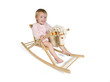 Toddler in a rocking chair