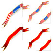 4th of July web or print bottom right corner banner