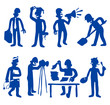 human actions/occupation - set 3