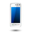 Mobile phone editable vector illustration Mobile phone editable vector illustration