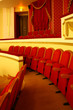 Photograph of the Rows of theatre seats