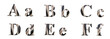 Alphabet Zebre