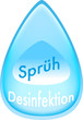 Desinfektion zum sprühen