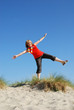 Happy mature woman