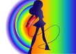Rainbow rock