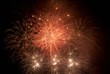 Beautiful salute and fireworks