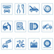 Web icons : Auto service icon ii