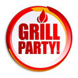 Grillparty! Button