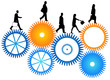 Illustration of business people Illustration of business people