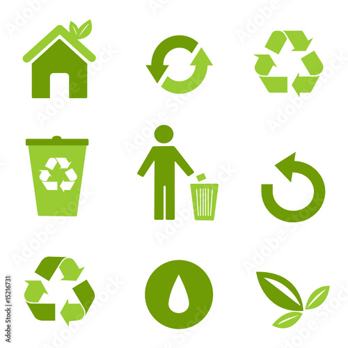 reciclaje logo vector