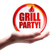 Grillparty! Button