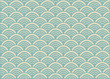 Traditional japanese ornamental pattern- seigaiha. Vector format