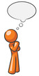 Design Mascot Thought Bubble