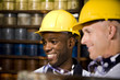 Men wearing hard hats