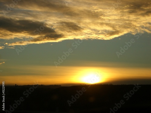 Foto: カナダの夕日 カナダの夕日