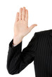 Photo: Business man pledging Business man pledging