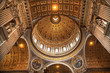 Vatican Inside Michelangelo's Dome Statues Rome Italy