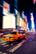 Quadro Taxi in Times Square Quadro Taxi in Times Square